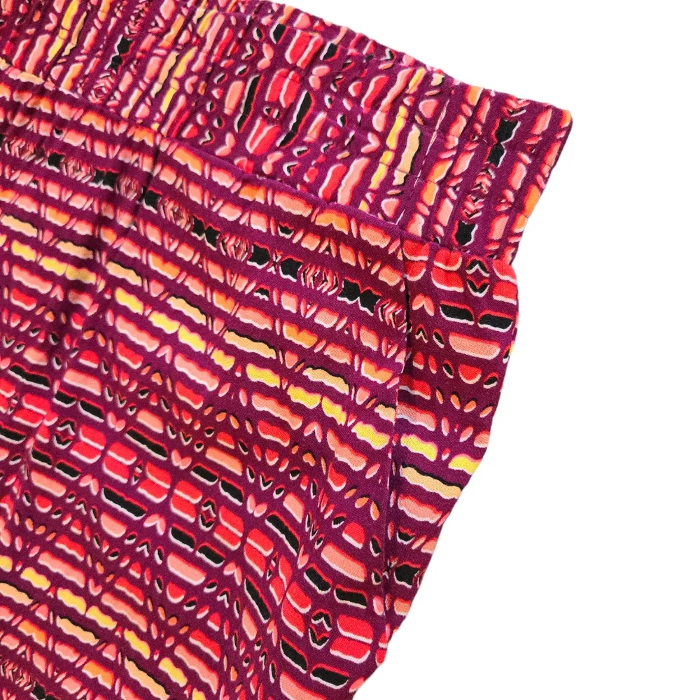 Apt 9 Geometric Boho Lightweight Pull On Shorts